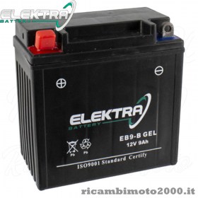 batteria elektra sla yuasa yb9-b7